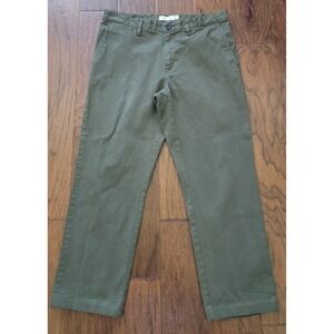 THE RAIL Men's Chino Casual Stretch Olive Green Pants Size‎ 32x25